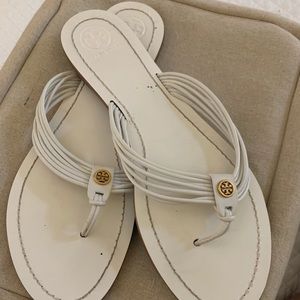 Tory Burch white sandal
